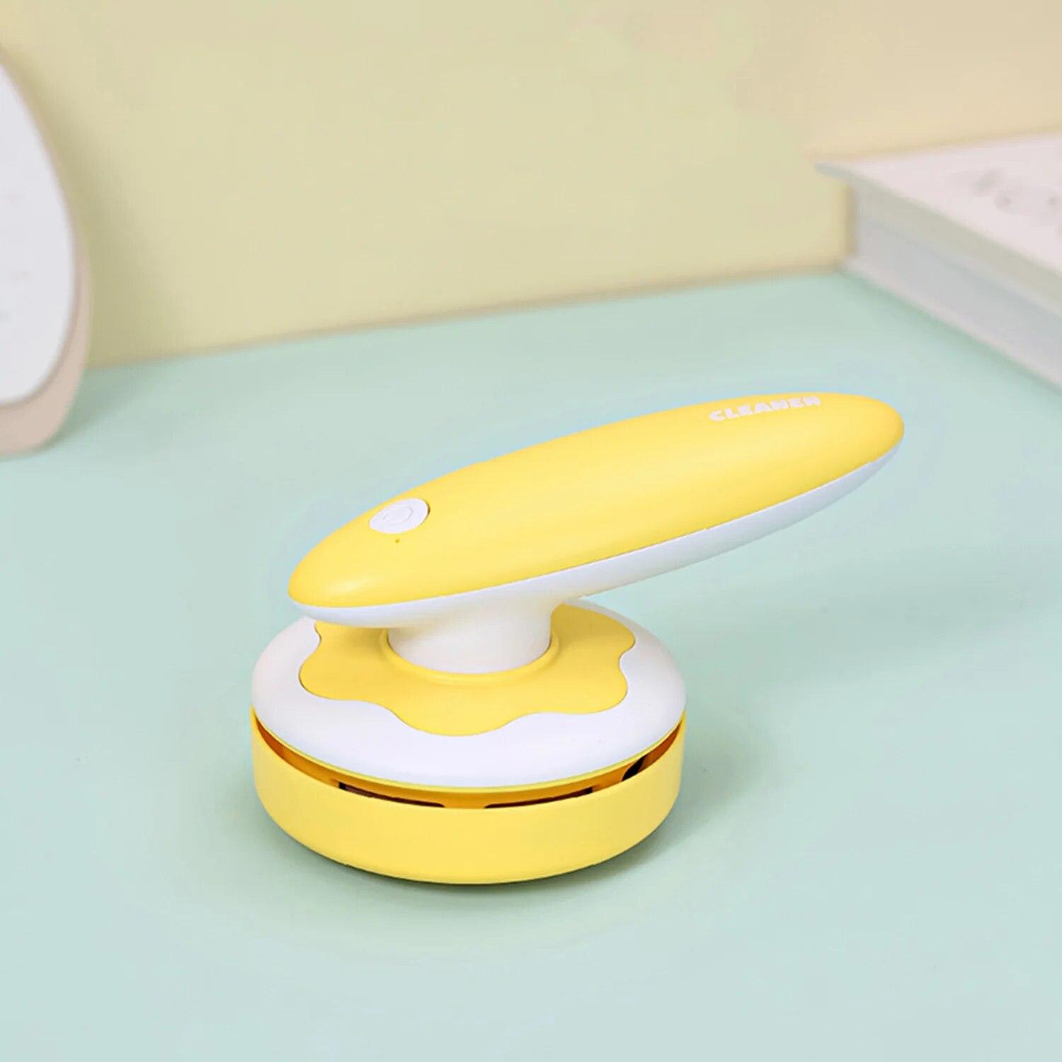 

Мощный всасывающий настольный пылесос, портативный настольный мини-пылесос, беспроводной мини-пылесос для уборки пыли, крошек, компьютера жёлтый