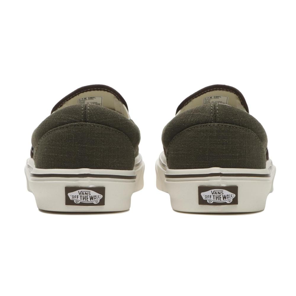 Vans Slip On Light Green Whisper V98 Lite Hemp Green Whisper