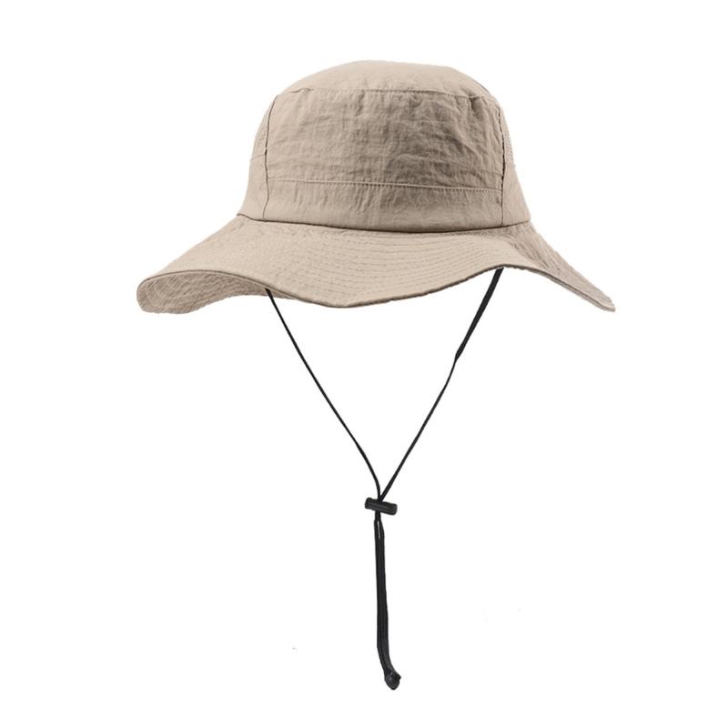 Comfortable Sun Hat For Men And Women With Wide Brims Sun Protection Breathable Fishing Cap for Outdoor Hiking Camping