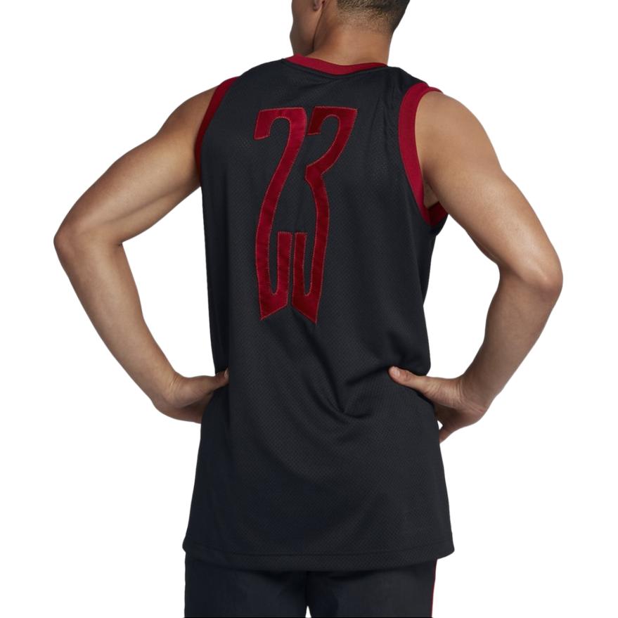 Jordan Round Neck Pullover Breathable Sleeveless Vest Men Vests Black AQ0698-010