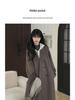 Korean-Style Double-Sided Wool Coat: Elegant, Versatile, Loose-Fitting, Long Women's Outerwear for Autumn and Winter