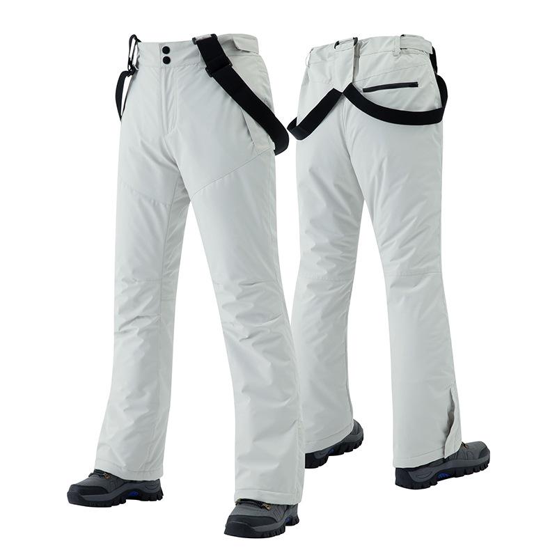 Unisex Winter Ski Pants: Warm, Thick, Windproof, Waterproof for Alpine Skiing & Snowboarding