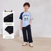 PawinPaw Kids Cartoon Bear Cuffed Cargo Pants