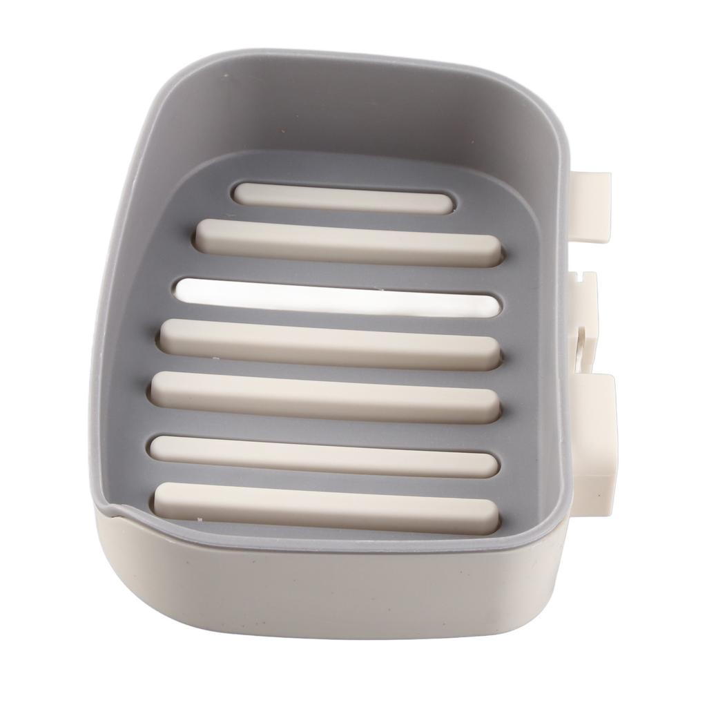 Bathroom Soap Dish Wall Mounted Plastic Soap Storage Plate Tray Organization Bathroom Accessories