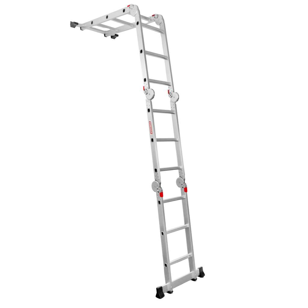 Drabina Aluminiowa WERKBERG 4x3 Wielofunkcyjna Bez Podestu N