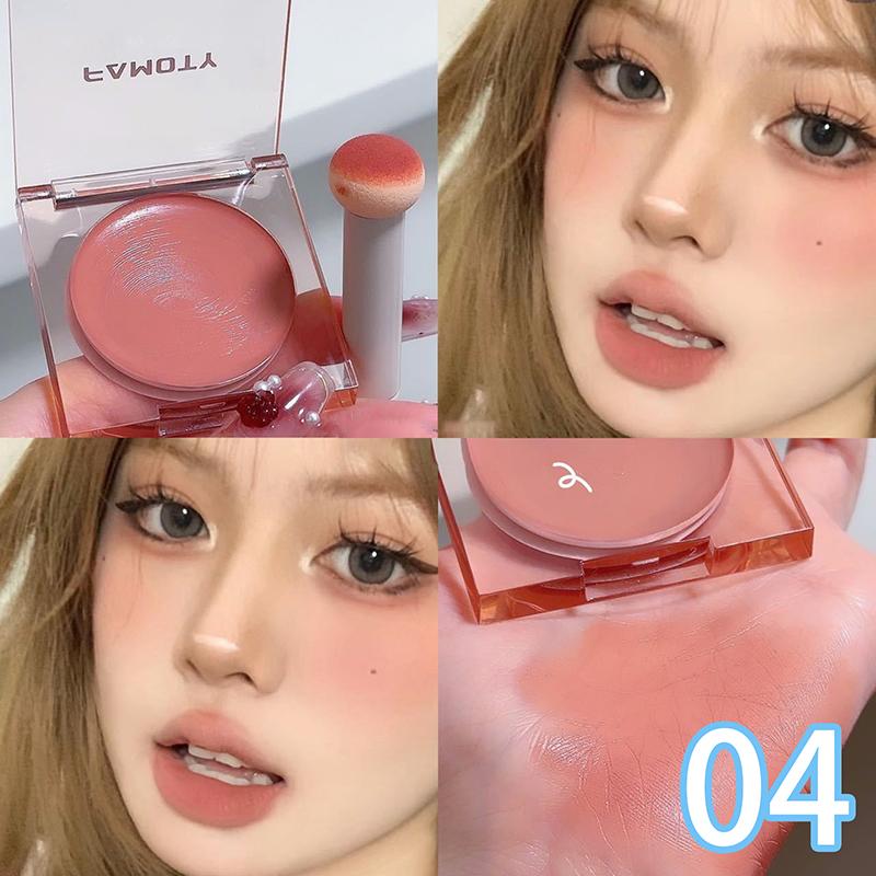 

Водостойкая губная помада-румяна, кремовая, многоцелевая, стойкая, осветляющая, увлажняющая, бальзам для губ, щек, румяна для лица, для девочек, корейская косметика