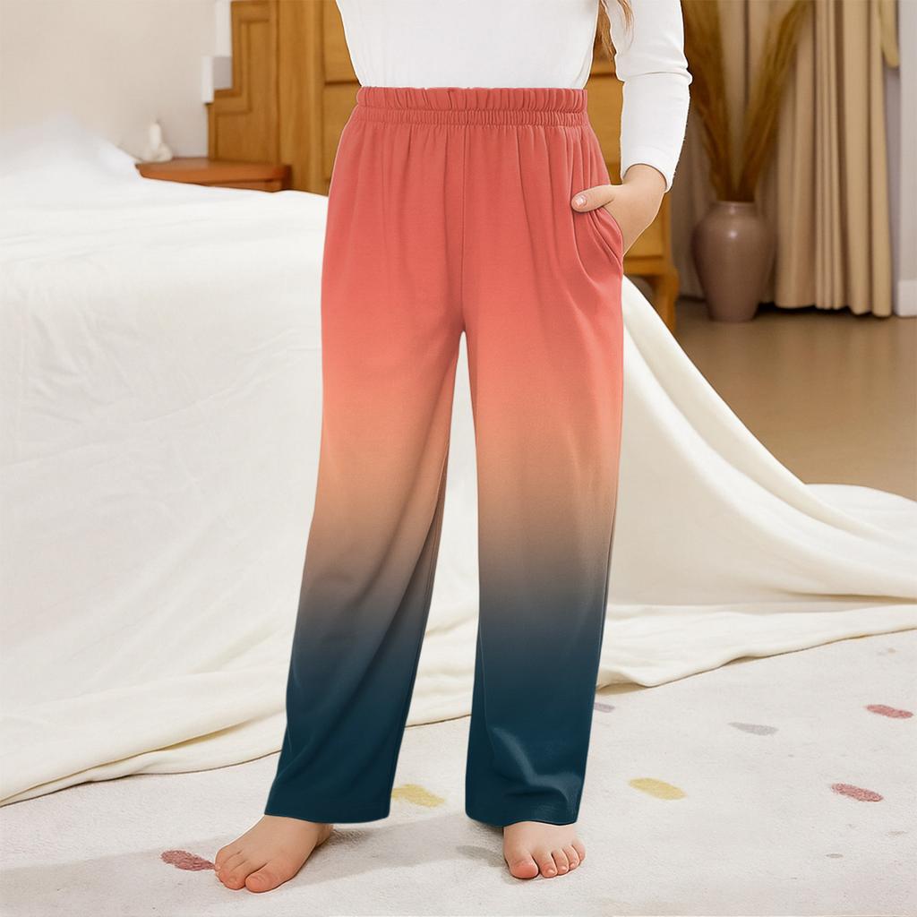 Fashionable Children's Versatile Pocket Sports Casual Pants