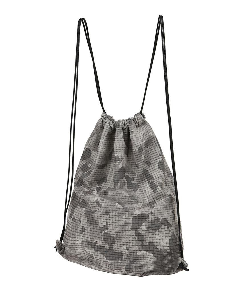 Ressac Camo Embossed Gym Sack Grey