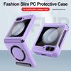 Samsung Flip6 Magnetic Case with Integrated Screen Protector and Invisible Stand