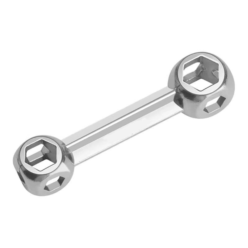 

Solid Aluminum Alloy 10 In One Bone Wrenches Tool Functional For Bike Maintenance And Screw Bolts With Easy Carry Design 1