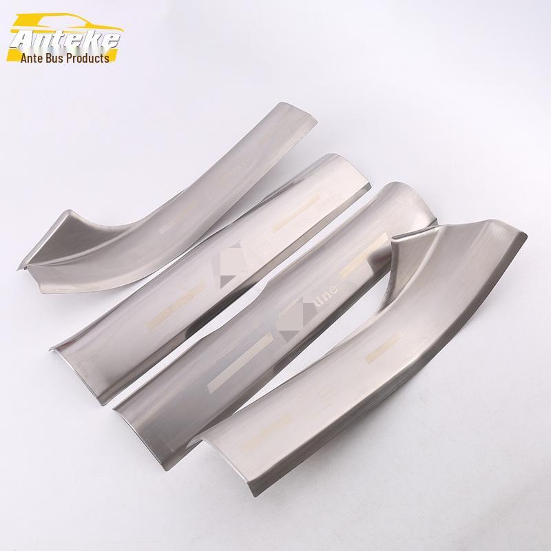 Q5L Door Sill & Trunk Bumper Anti-Scratch Bright Strip Set for 2018 Model