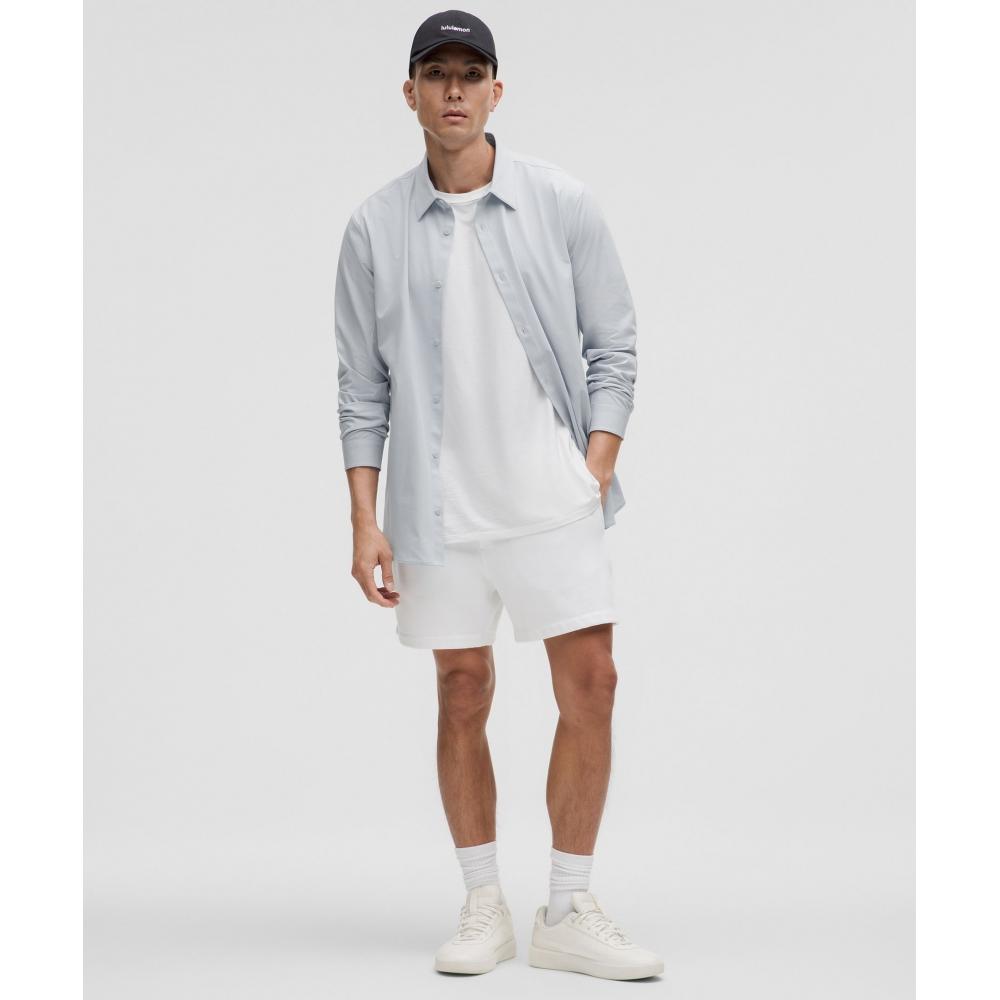 Lululemon Steady State Classic Fit Short 5  White