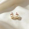 S925 Sterling Silver Needle Luxury Pearl Stud Earrings - Fresh, High-End Fashion