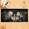 Game E-Expedition 33 Towel Quick Dry Absorbent Beach Towel for Sports, Fitness, Swimming and Outdoor Activities