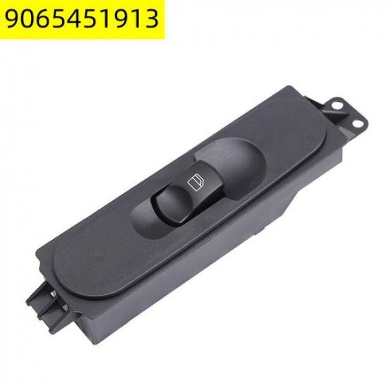 Black Single Electric Power Window Switch Passenger Side For Mercedes 9065451913