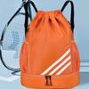 Drawstring Basketball Bag with Wet/Dry Separation, Large Capacity for Sports, Travel, Outdoor Activities.