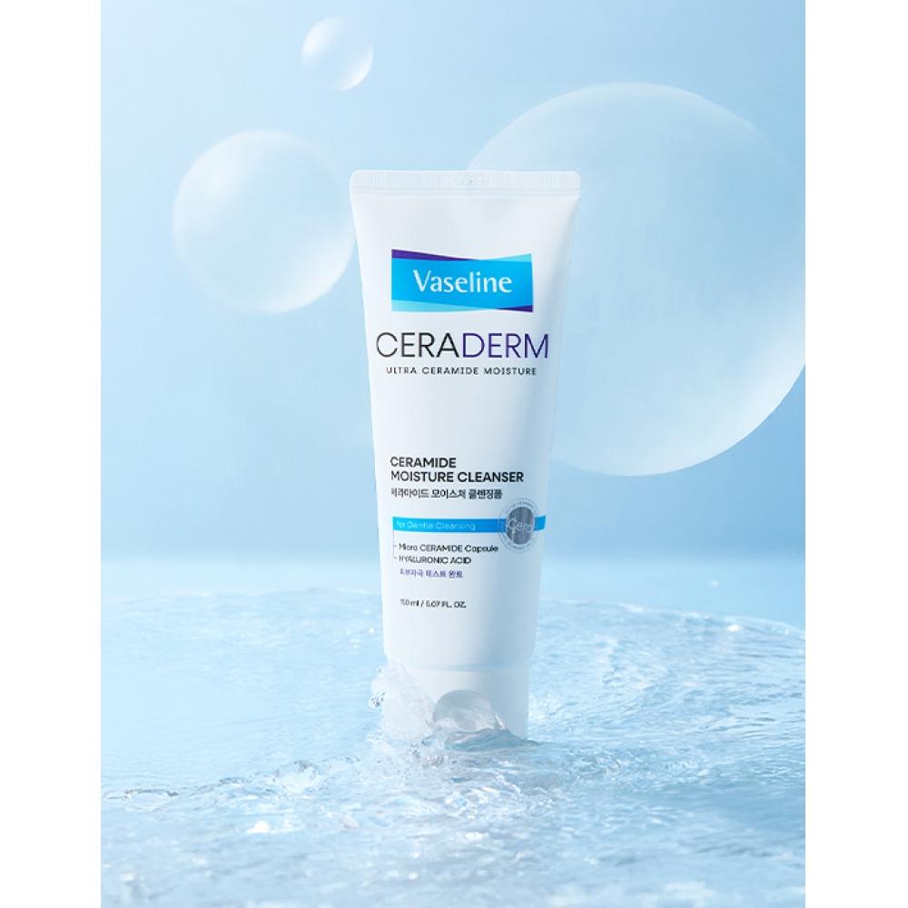 Aekyung Vaseline Ceraderm Moisture Cleansing Foam 150ml