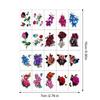 20/50pcs Waterproof Tattoo Stickers Sexy Simulation Collarbone Stickers Tattoo Butterfly Flower K9U6