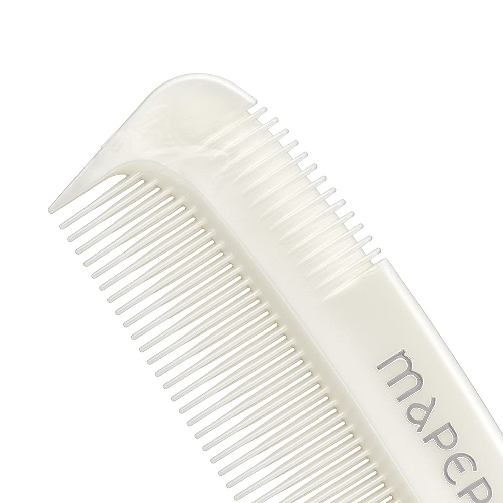 Mapepe Set of Bangs Hrebeň na úpravu ofiny striekaním stylingového prípravku White 1 kus Ovocie 80g [Hrebeňové produkty]