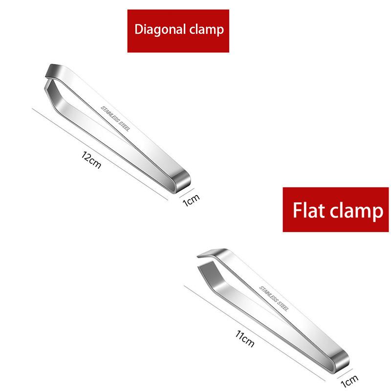 Tweezers for Fish Stainless Steel Tongs For Removing Bones From Fish Pincer Clip Puller Plucking Clamp Kitchen Tools Accessories