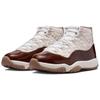 Jordan Air Jordan 11 High Top Vintage Basketball Shoes Unisex Beige Red IM8352-670