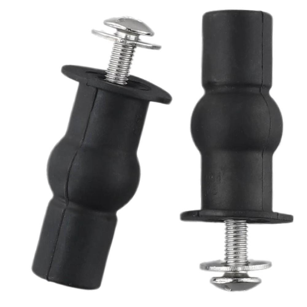 Rubber Material Expansion Mount Screws Toilet Replacement Parts Standard Toilet Seats