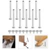 10 Sets Fan Shaft Handheld Metal Rivet Nut Nuts Repair Kit Binding Post Screws Socket Cap Nail