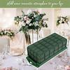 A25F-2 Pcs Floral Foam Cage Flower Holder with Floral Foam for Flowers Cage Bowl for Table Centerpiece Floral Arrangement