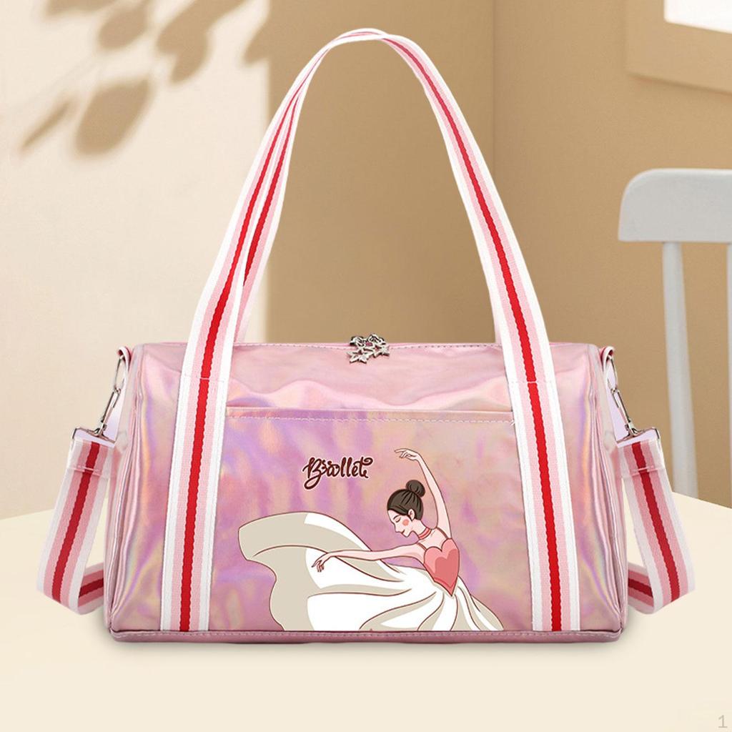Duffle Bag Women Dance Multifunction Personal Item Gym Cheerleader for Overnight Workout