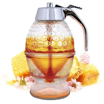 Sugar Dispenser Anti-rust Sugar Container Transparent Honey Dispenser Kitchen Tool for Restaurant