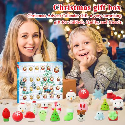 Advent Calendar, Christmas Countdown, 24 Days Of Surprise Blind Boxes