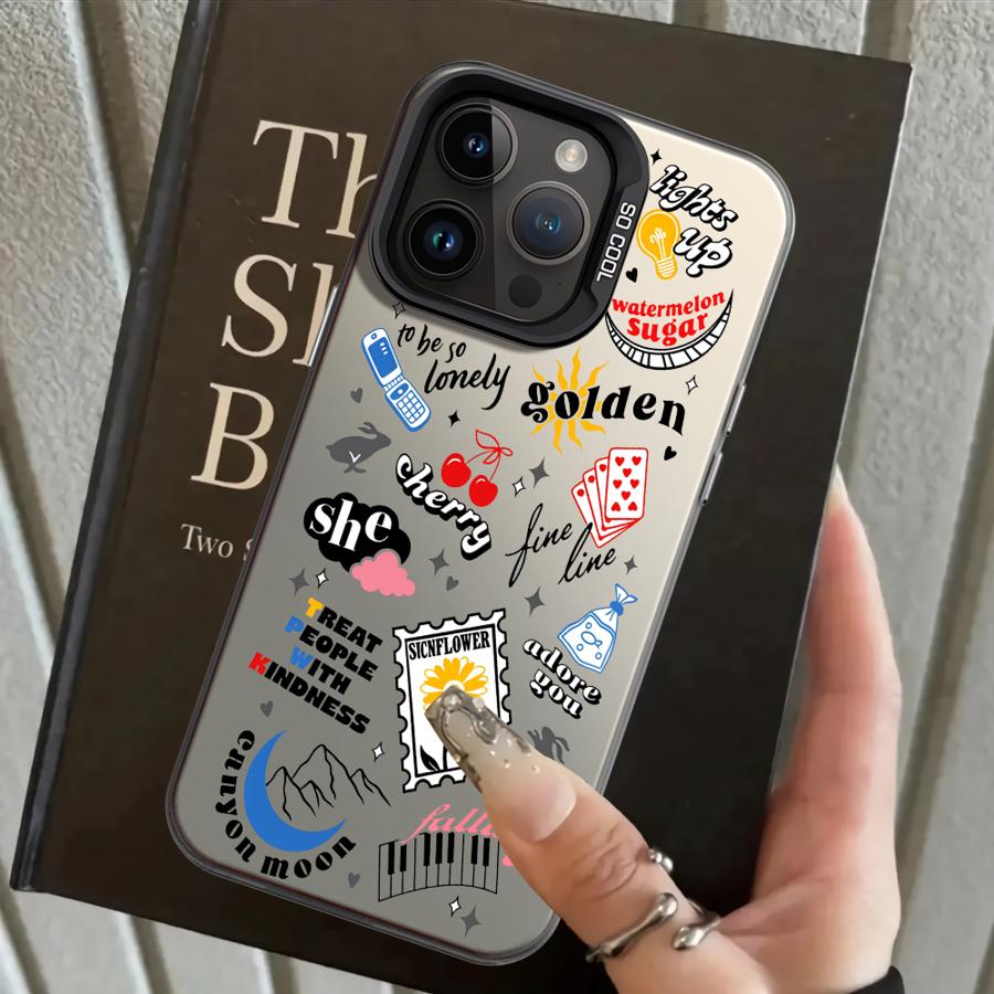 Back Phone Cover Case for iPhone 17 Pro Max 14 Air XR 11 12 15 Plus 16 XS 13 Pro Letter