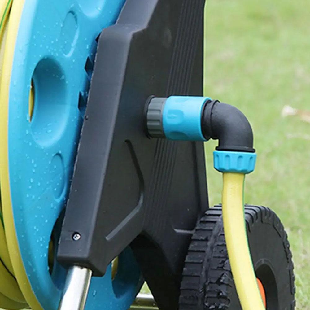 1/2" (12.5mm) Hose ABS elbow quick connectors Garden Water Connector Gardening Irrigation Car Wash Hose Fast Rapid Elbow Joint