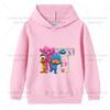 Sweat à capuche Pocoyo pour enfant tout-petit Kawaii Manches longues Filles garçon Hiver Fin Sweat-shirt Mode Imprimé Chaud Hauts pour enfants Cadeau