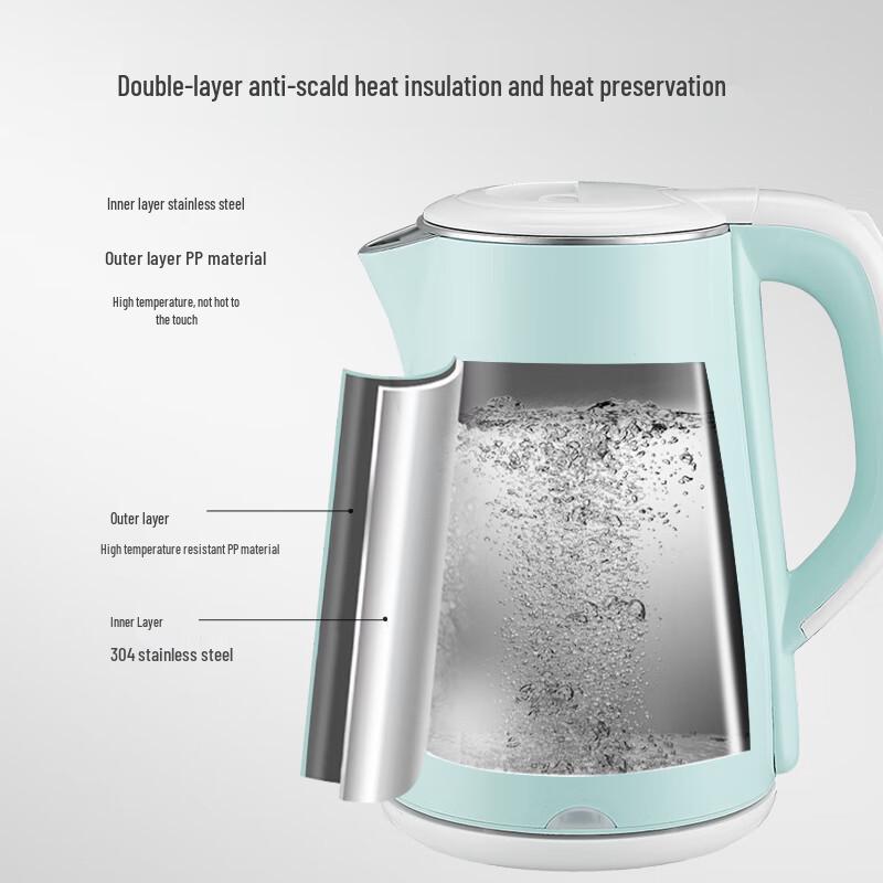 Me.Ling Multifunctional Electric Kettle with Temperature Control and Anti-Dry Protection MH-LC1820
