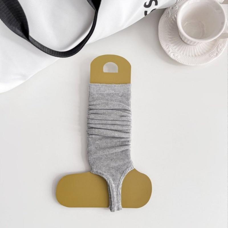 

Белые носки-следки для женщин на весну и лето, тонкие гольфы балетного типа для похудения, длинные гольфы для йоги с махровой подошвой 1 pair светло-серый