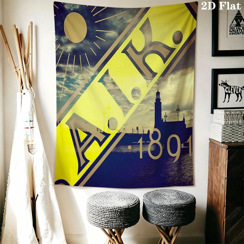 AIK Wall Tapestry Aesthetic Wall Hanging Printed Fabric Blanket Decorative Tapestries for Bedroom Living Room Home Decor