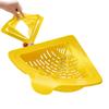 Corner Sink Strainer Basket Magnetic Kitchen Sponge Holder Sink Drain Strainer Basket For Trash Food Waste Leftovers Fruits