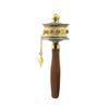 Hand Cranking Tibetan Prayer Wheel Colourful Religious Ornament  Home Decoration