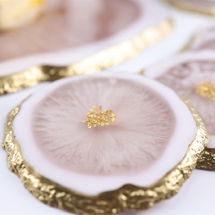 5Pcs Irregular-shaped Epoxy Silicone Molds Tray Casting Mould for DIY Casting