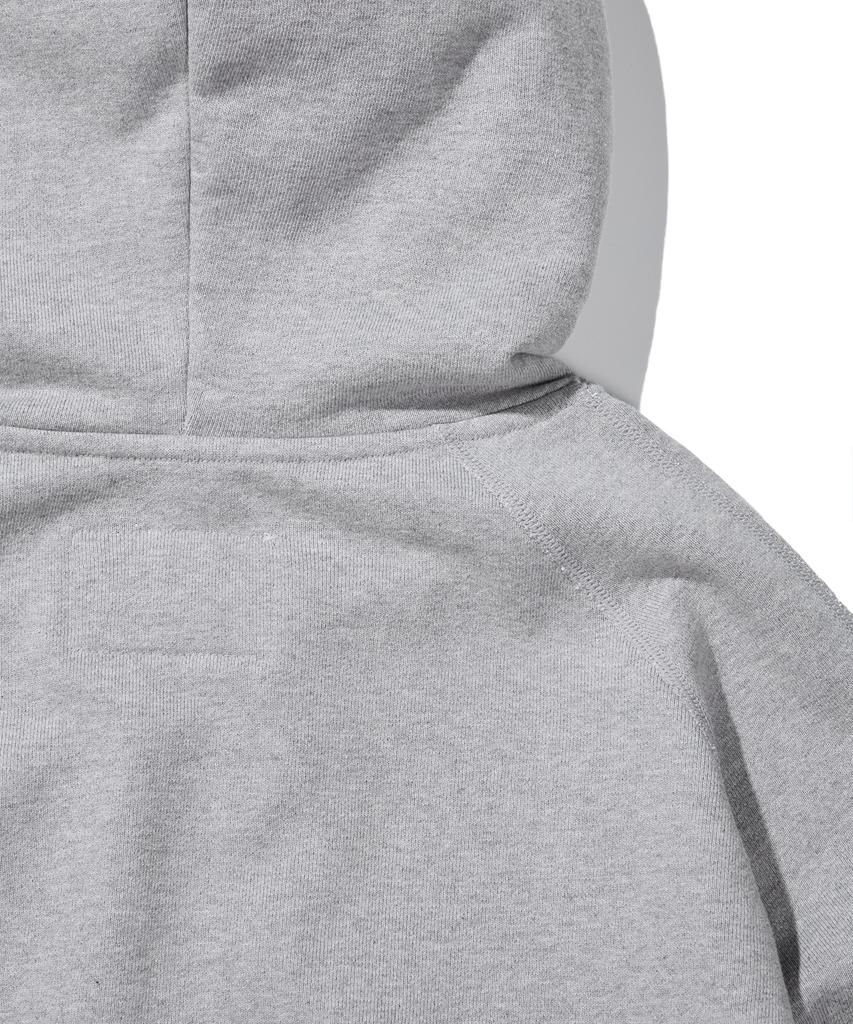 Ramolin Fort Zip-Up Hoodie Heather Gray