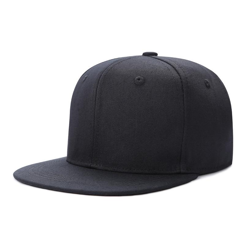 Outdoor 6-panel Flat Brim Hip-hop Sports Hat Custom Printed 3D Embroidered snapshot Hat Men and Women