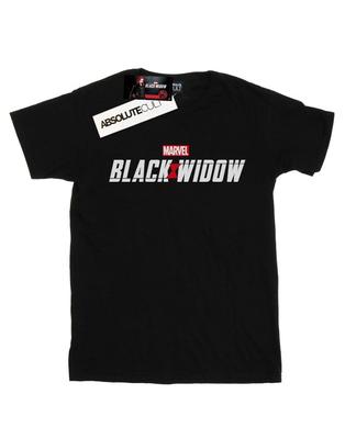 Mens Black Widow Movie Logo T-Shirt