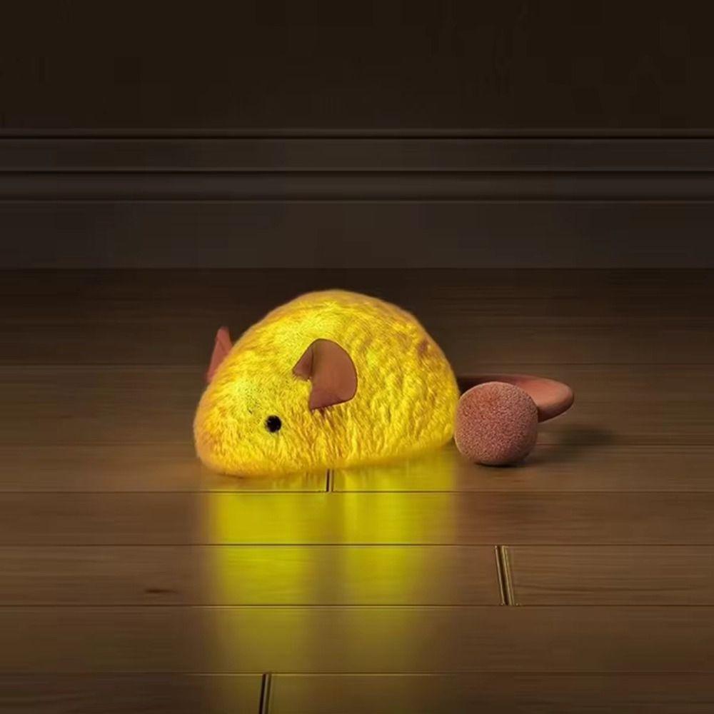 Simulation Mouse Interactive Mouse Cat Toys Automatic Chirping Bite Resistance Interactive Cat Toy Relieve Boredom Soft