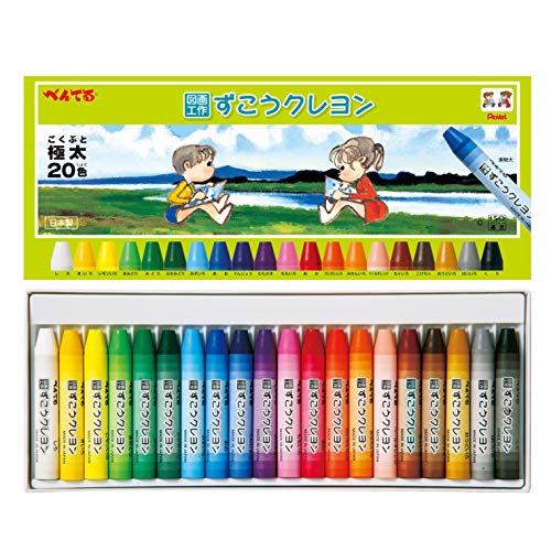 

PTCG1-20 20 кольорових олівців Pentel Arts and Crafts (японський імпорт)