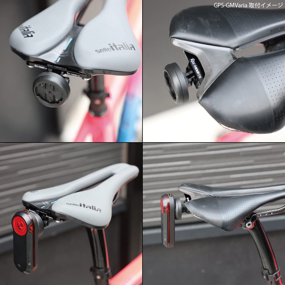 Safety Light Adapter for GoPro Interface to Garmin This safety light adapter converts a GoPro mount or adapter into a taillight for Garmin rearview