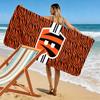 Cincinnati Bengals Print Strandtuch, Großes Weiches Schnelltrocknendes Handtuch für Strand Camping Schwimmen