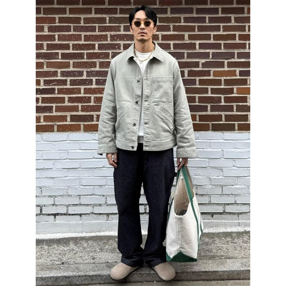 SHIFT.G Mallet Raw Denim Pants Navy