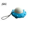 Tactile Fidget Toy 3D Printed UFO Decompression Toy, Creative Flying Saucer Pendant with Metal Bead Chain for Stress Relief, Anxiety Sensory Kids