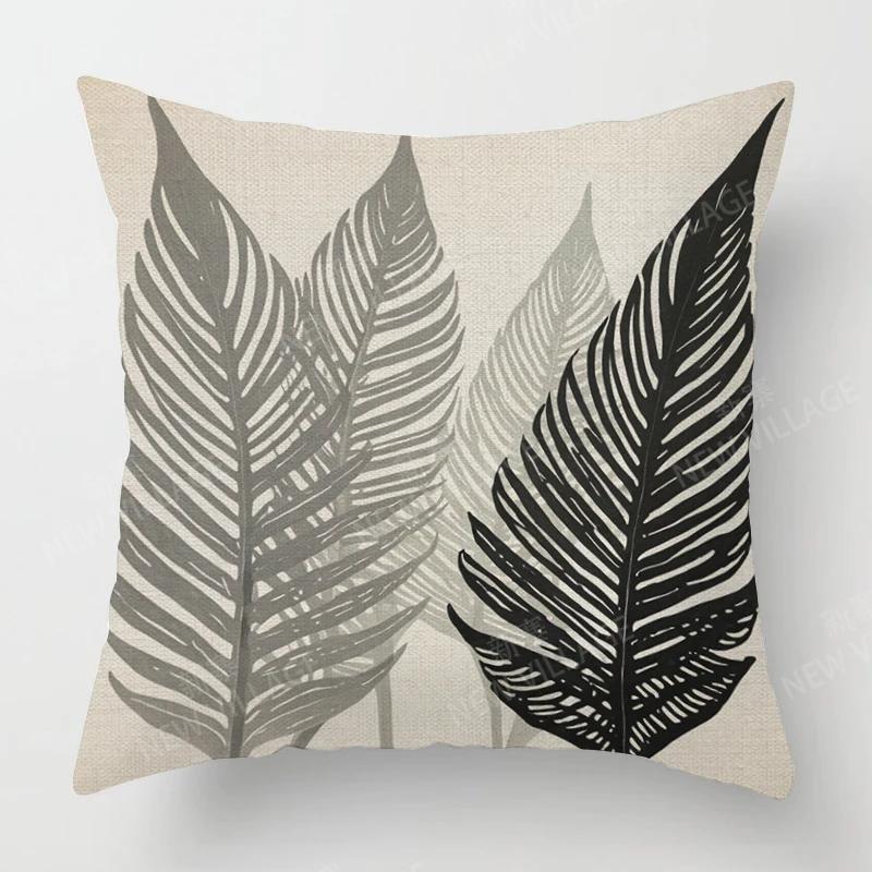 

Современная декоративная подушка для декора дома, гостиной, накидка на подушку 45*45 40x40см 60x60см 45x45см 50x50см бохо растение диван 16x16in 40x40cm